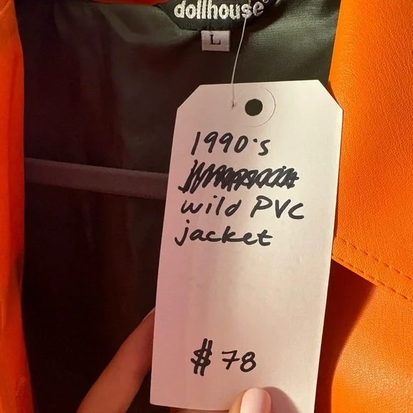 Dollhouse Vibrant Orange Utility Jacket - Picture 6 of 11